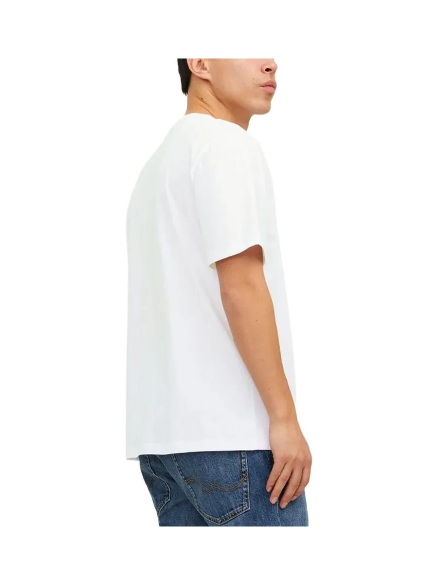 T-Shirt Blanc Garçon Jack & Jones Corpss 3