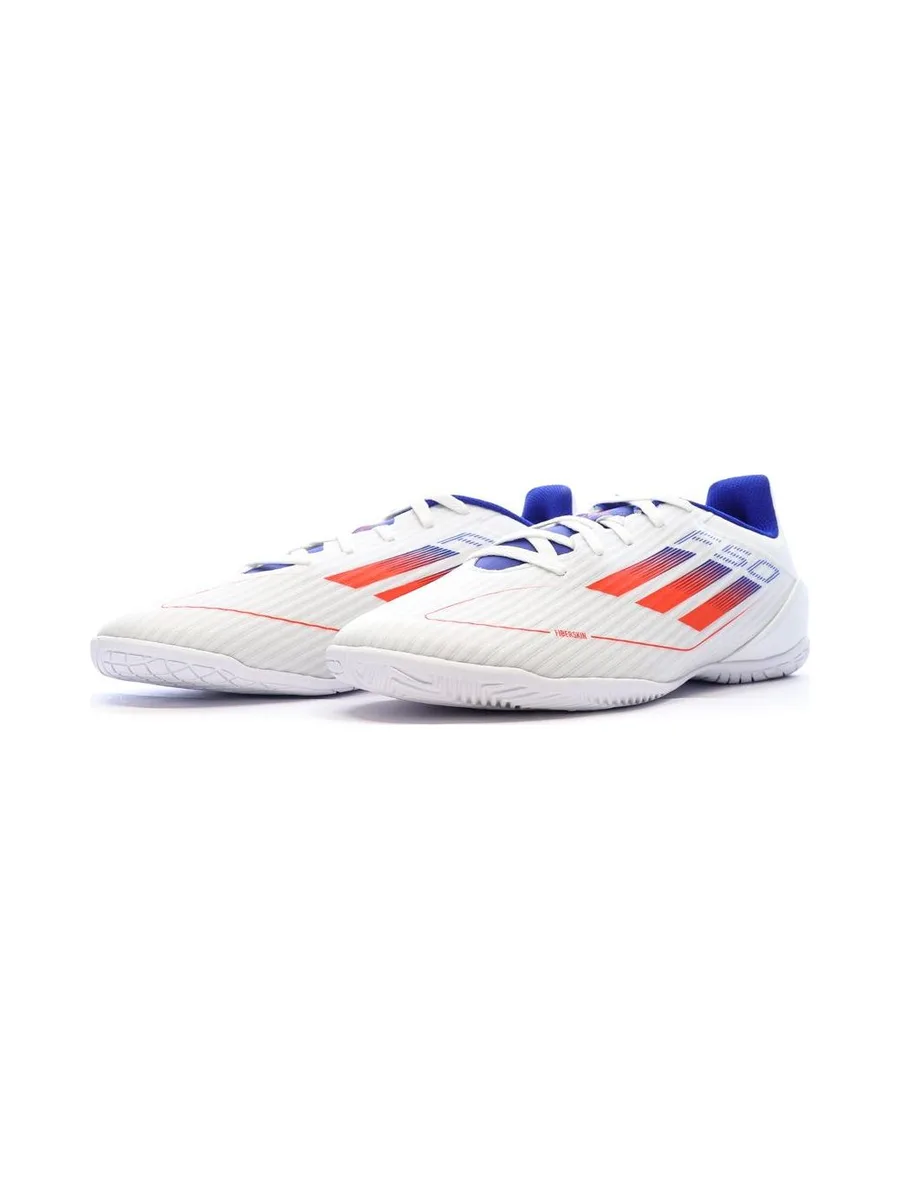 Chaussures de Foot Blanches Adidas F50 Club In 7