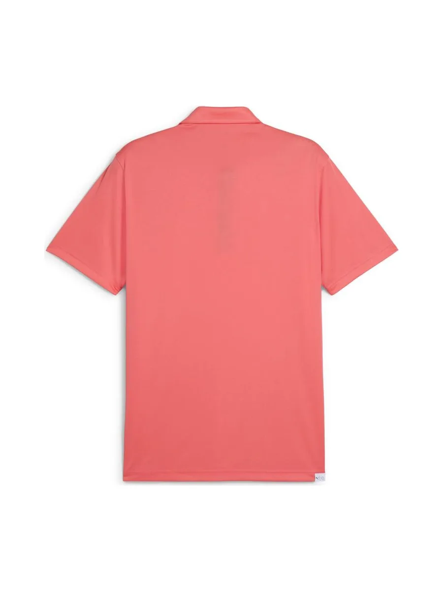 Polo de Golf Orange Homme Puma Pure 2.0 3