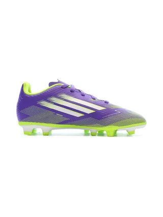 Chaussures de Foot Violet/Jaune Junior Adidas F50 Club FG/MG 2