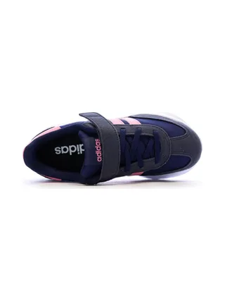 Baskets Marines/Roses Fille Adidas Run 70s 4