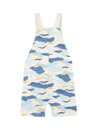 Salopette Blanc/Bleu Garçon bébé Timberland T60181 2
