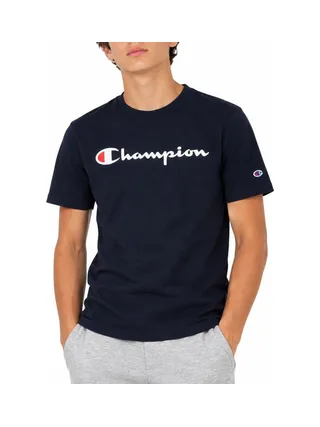 T-Shirt Marine Garçon Champion Signature 1