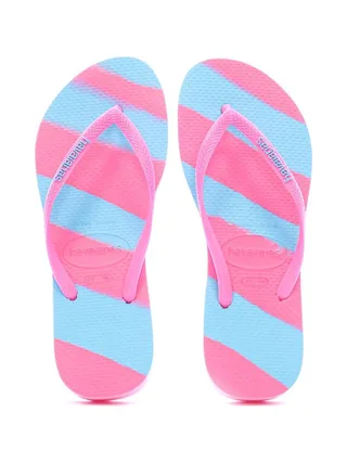 Tongs Rose/Turquoise Femme Havaianas Infrad 3