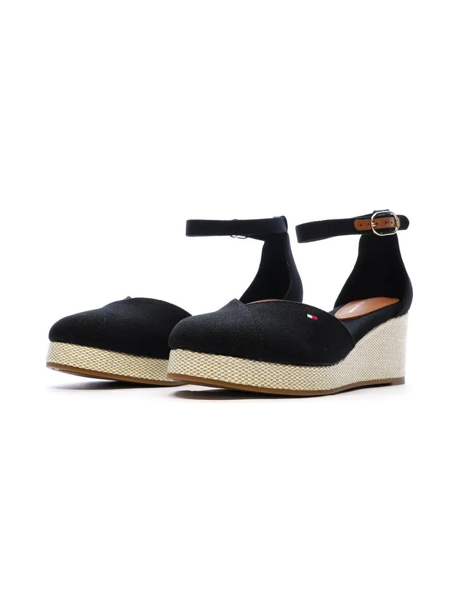 Sandales Noires Femme Tommy Hilfiger FW0FW08657 7