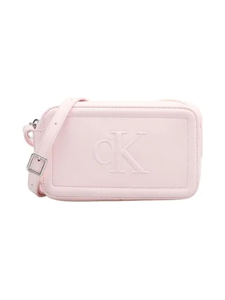 Sac à bandoulière Rose Femme Calvin Klein Jeans Bold Ck Camera 1