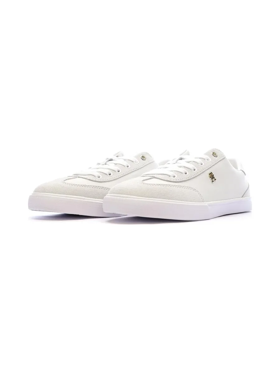 Baskets Ecru Femme Tommy Hilfiger Th Chic 7