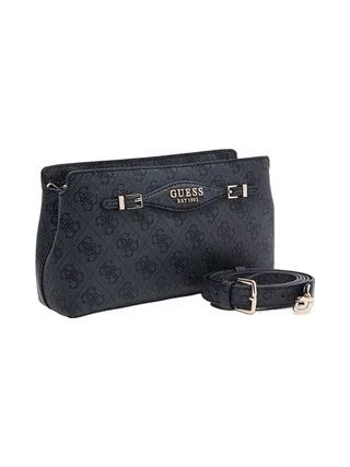 Sac à Bandoulière Noir Femme Guess Katya 1