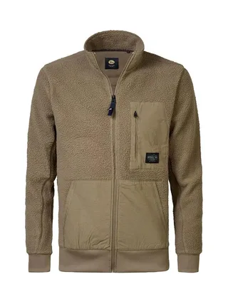 Polaire Kaki Homme Petrol Industries Collar 1