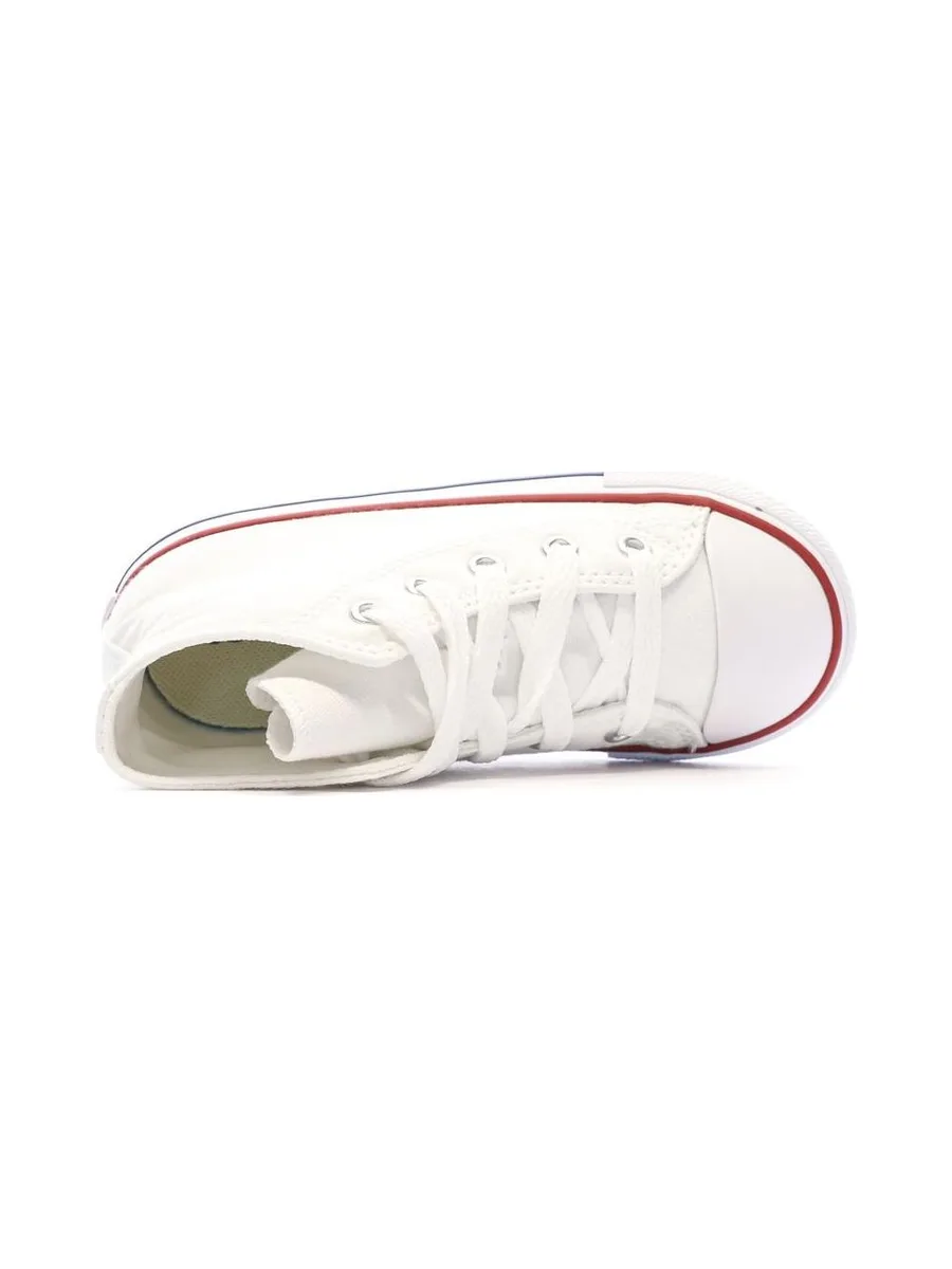 Baskets Blanches Garçon/Fille Converse Chuck Taylor All Star 7J253C 5