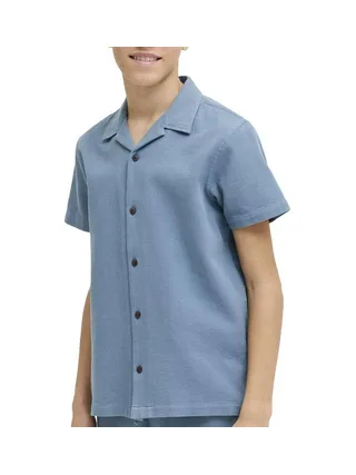 Chemise Bleu Garçon Jack & Jones Global 1