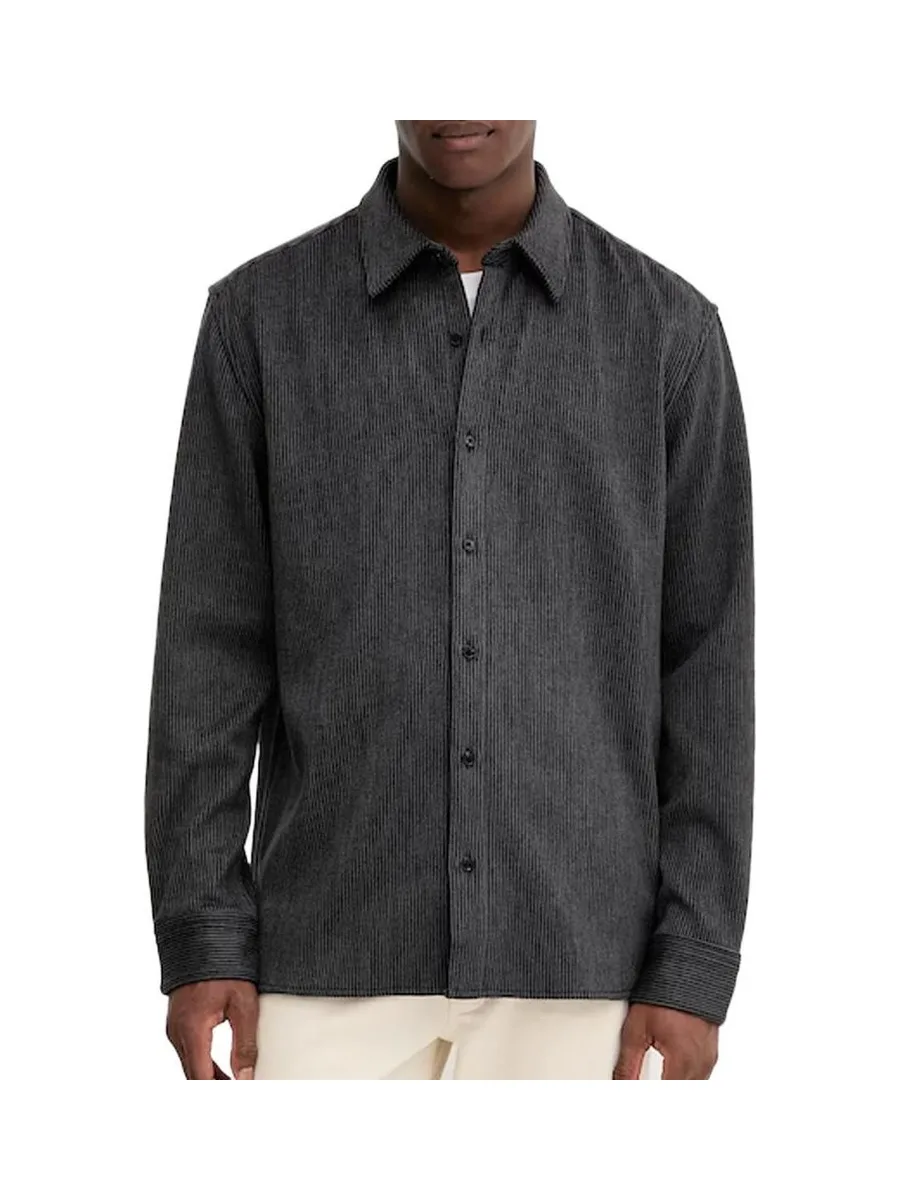 Chemise à Rayures Bleu Homme Calvin Klein Jeans Corduroy 2