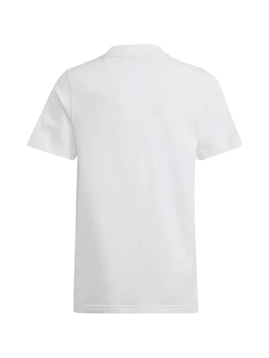 T-Shirt Blanc Garçon Adidas Tee 3