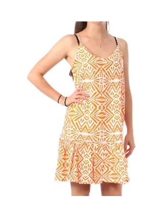 Robe Orange Femme Only Strap Rio 1