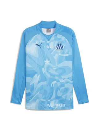 OM Sweat Prématch Bleu Homme Puma 23/24 1