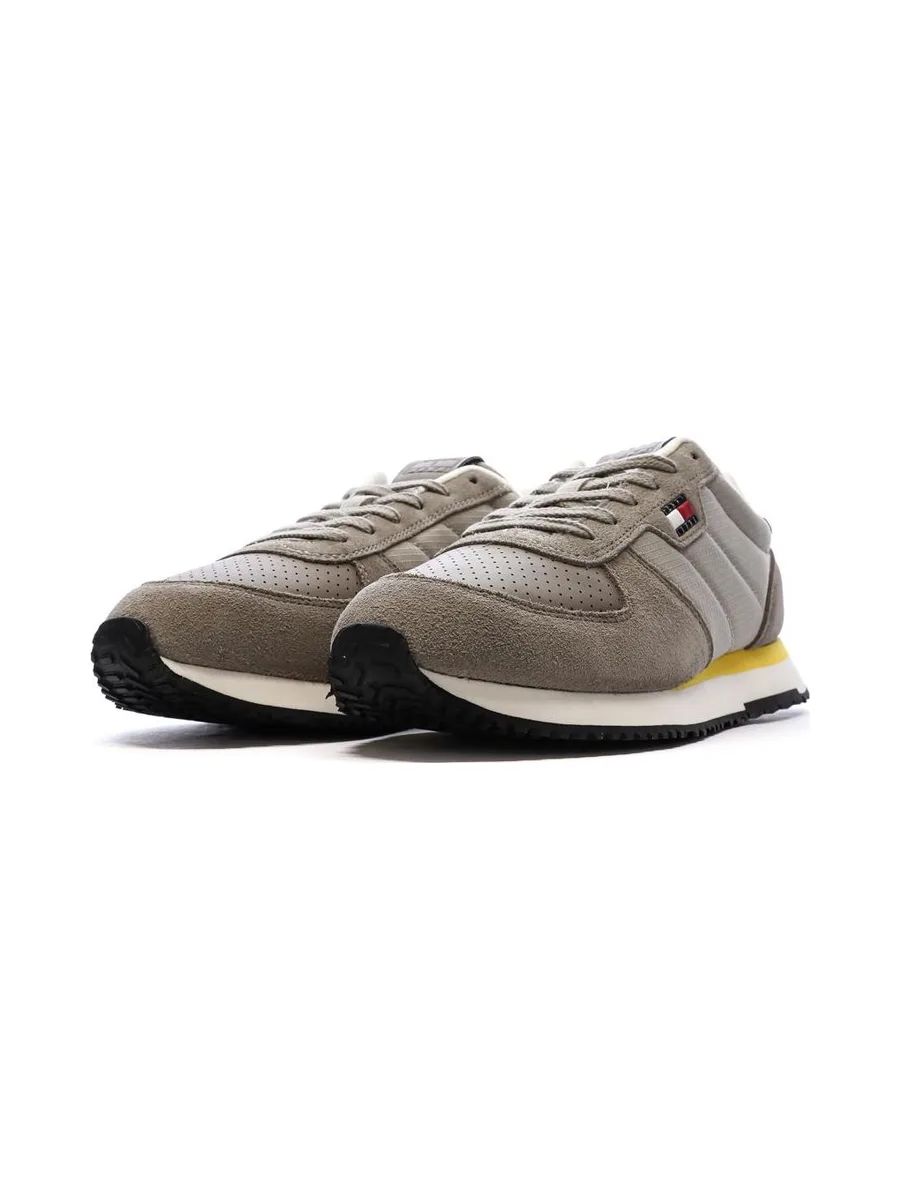 Baskets Grises Homme Tommy Hilfiger Runner Flag 7
