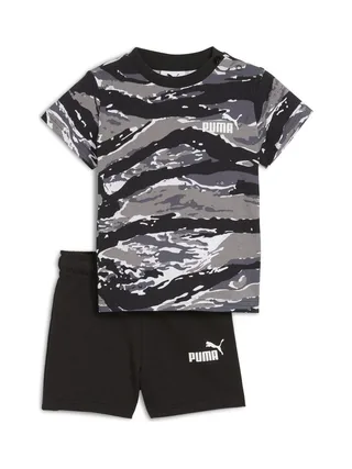 Ensemble Noir/Gris Garçon Puma Minicats 1