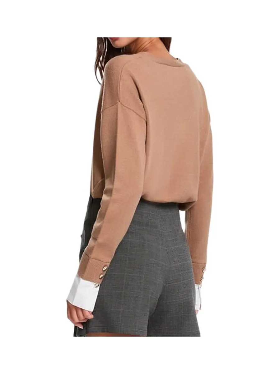 Pull Marron Femme Morgan MPOP 3
