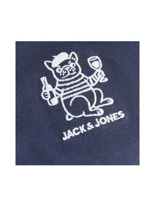 T-Shirt Marine Homme Jack & Jones Jordog 3