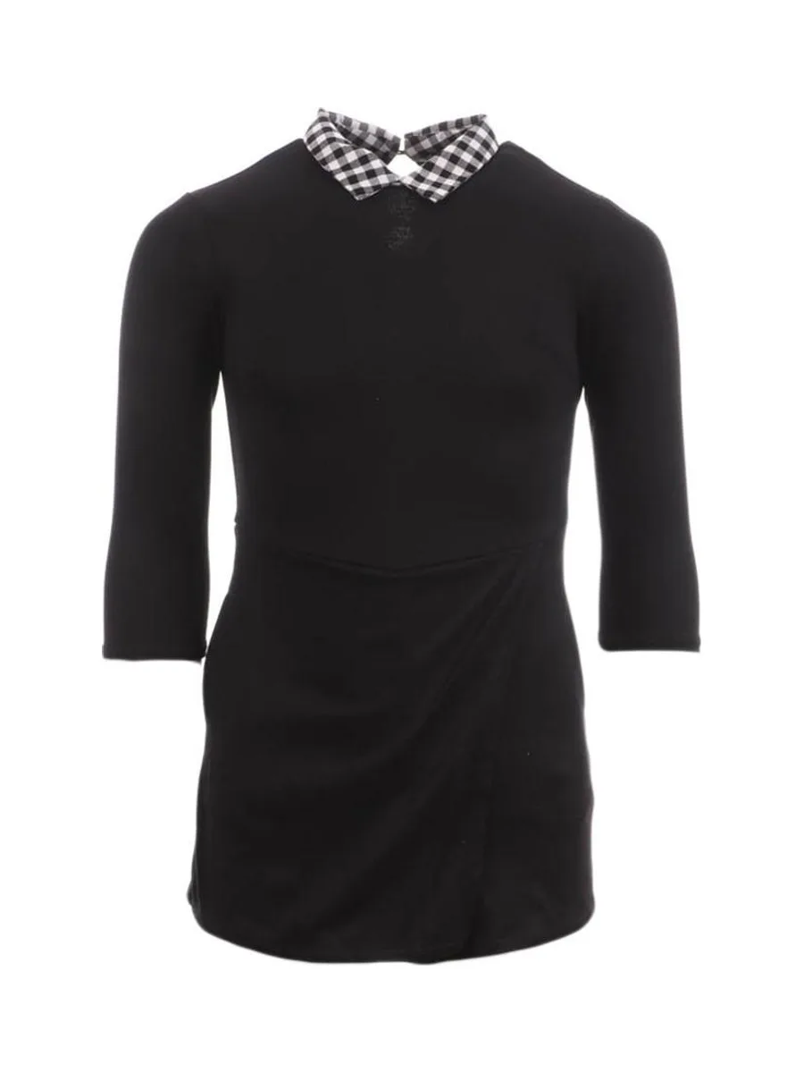 Combishort Noir Fille Teddy Smith Calvie 1