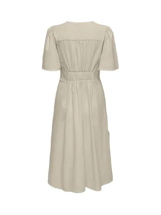 Robe Beige Femme JDY Nora 2/4 Midi 2
