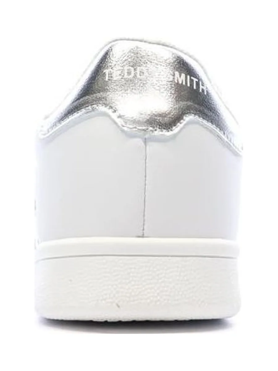 Baskets Blanches/Silver Femme Teddy Smith Plata 4