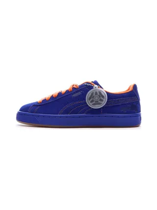 Baskets Bleues/Oranges Garçon Puma Suede Rocket League Jr 1