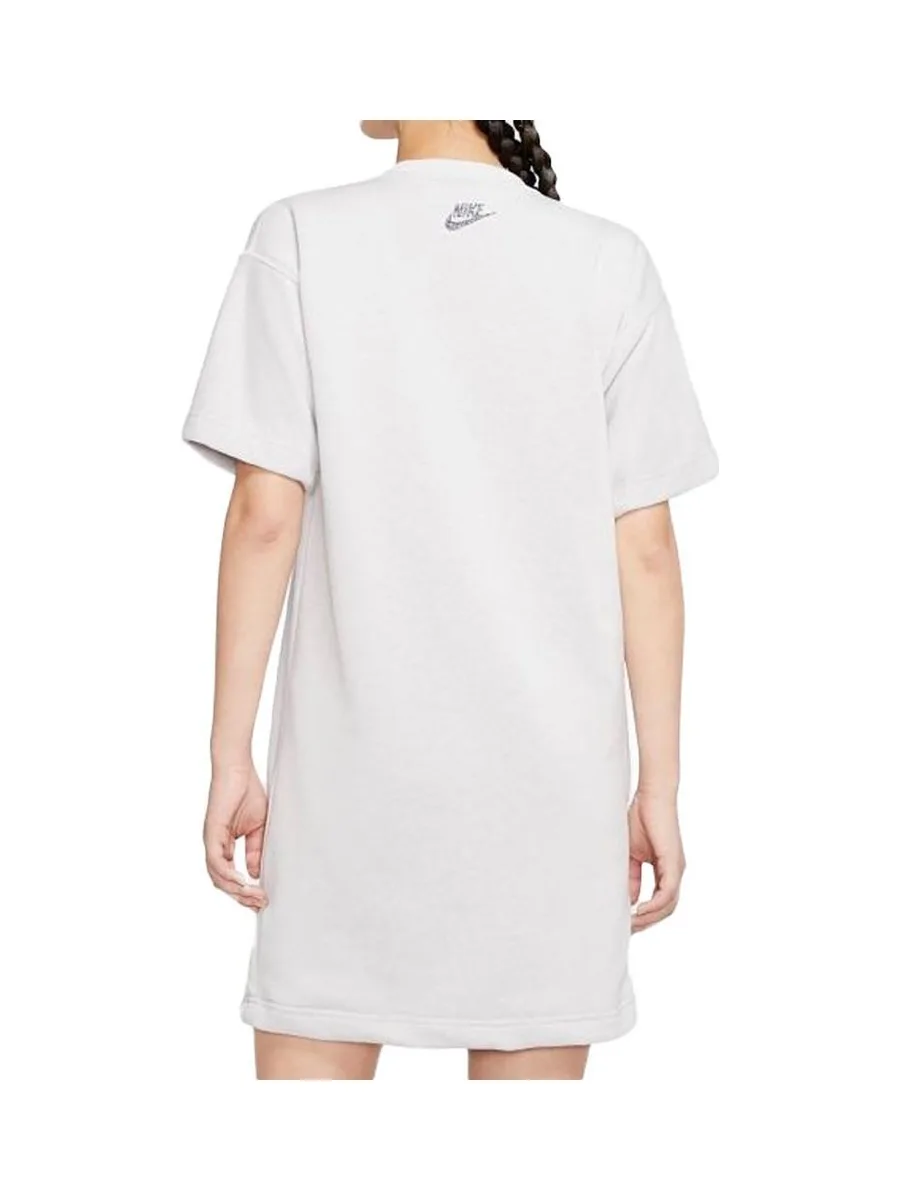 Robe Écru Femme Nike Dress 3