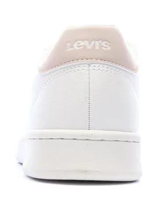 Baskets Blanches/Rose Femme Levi's Avenue 3
