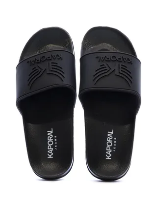 Claquettes Noir Femme Kaporal Bapo 3