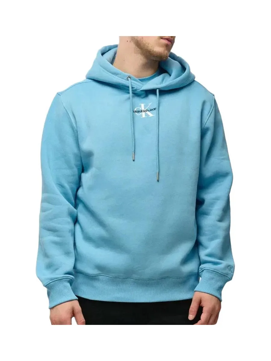 Sweat à Capuche Bleu Homme Calvin Klein J30J323749 2