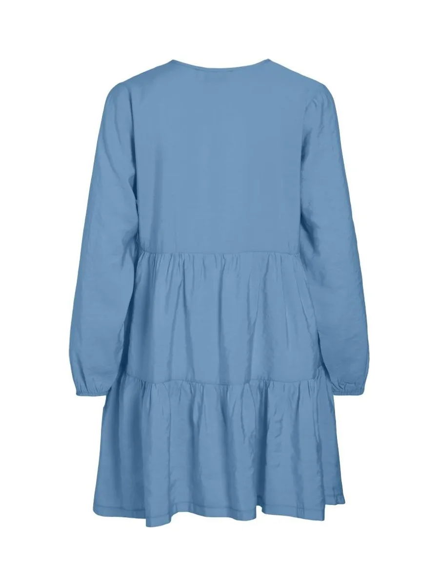 Robe Bleu Femme Vila Nopa 3