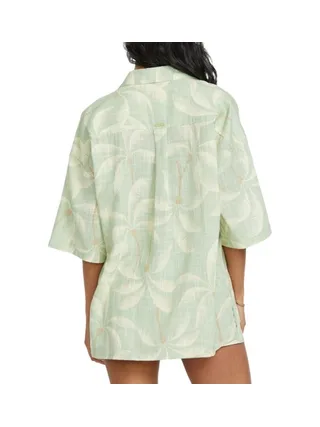 Chemise Verte Femme Billabong Beach Side 2