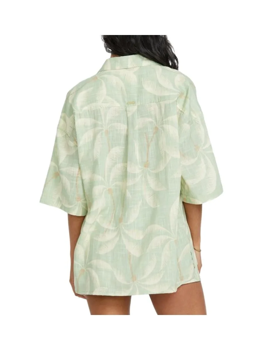 Chemise Verte Femme Billabong Beach Side 2