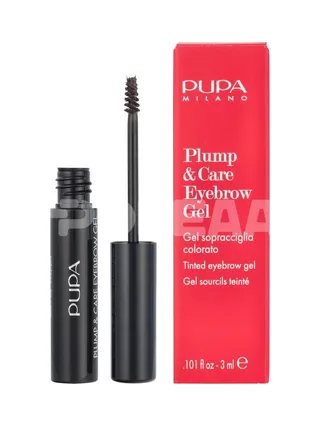 Pupa Plump & Care Eyebrow Gel Plump & Care Eyebrow Gel 3ml - #002 Brown 1