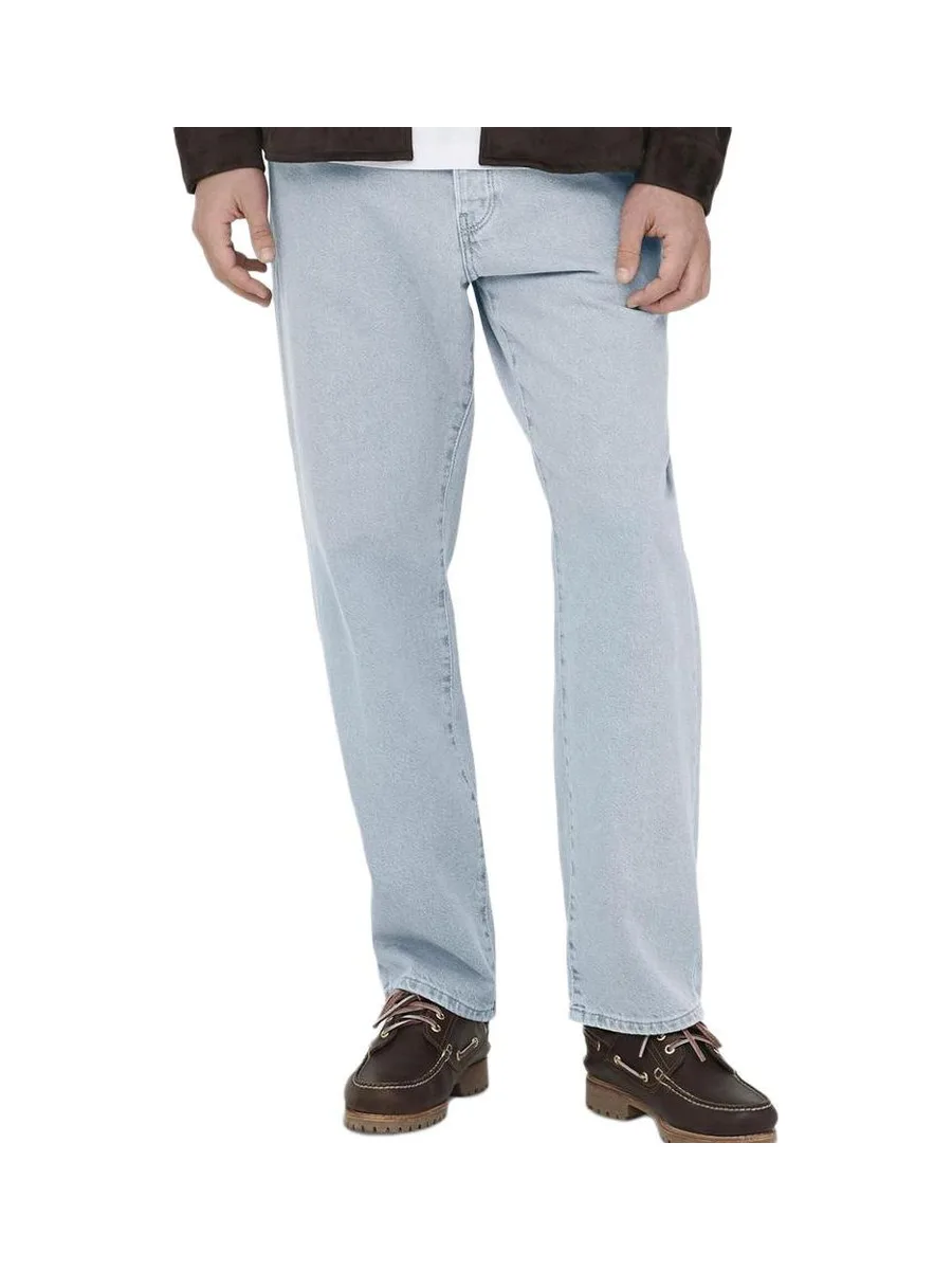 Jean Straight Bleu Homme Only & Sons Edge 1