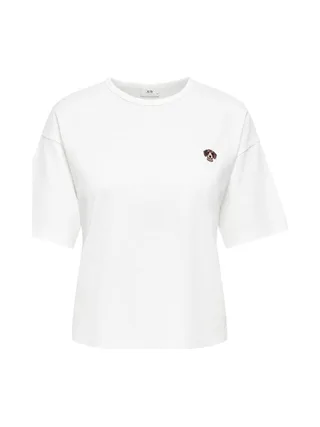 T-Shirt Blanc Femme JDY Cally 3