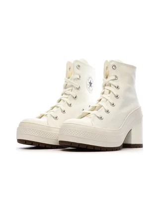 Baskets Blanches Femme Converse Chuck 70 De Luxe A05348C 6