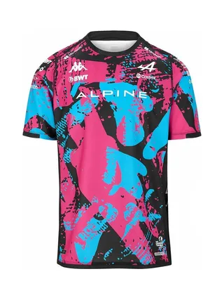 Maillot Rose/Turquoise Garçon Kappa Kombat 1