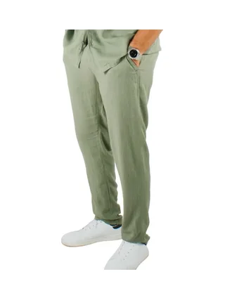 Pantalon Fluide Kaki Homme Paname Brothers 1