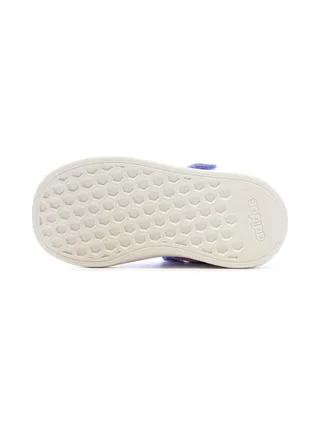 Baskets Violette/Rose Fille Adidas Grand Court 5