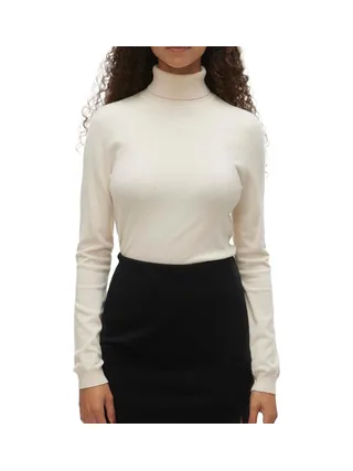 Pull Beige Femme Vero Moda Happiness 95 1