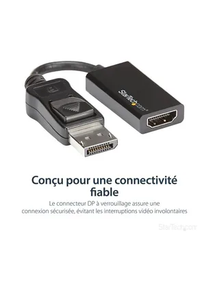 DisplayPort to HDMI Adapter - 4K 60Hz 10