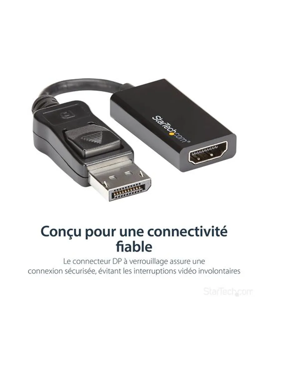 DisplayPort to HDMI Adapter - 4K 60Hz 10