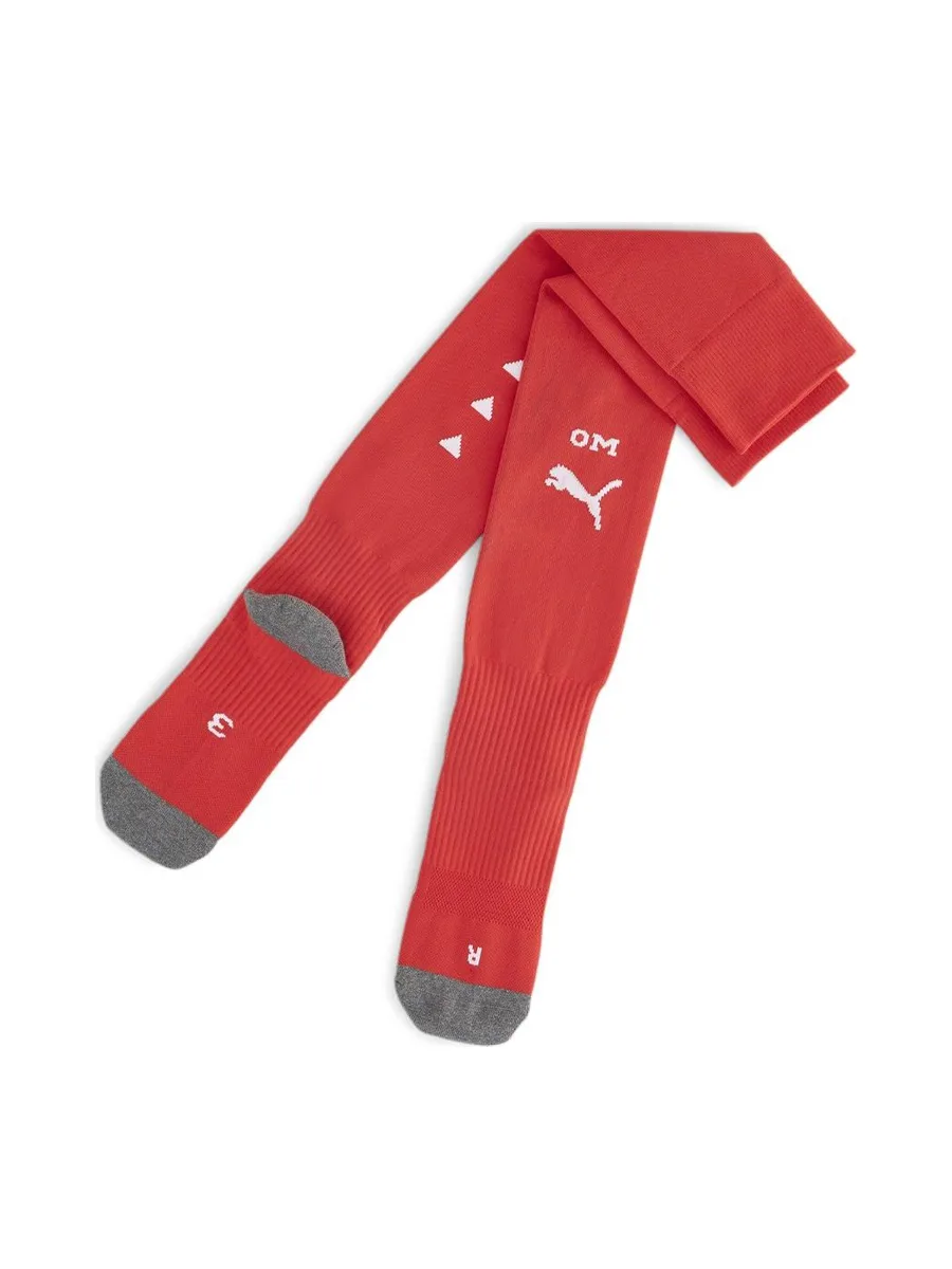 X1 Paire de Chaussette Rouge Puma Homme/Ado Team Om Stacked 2