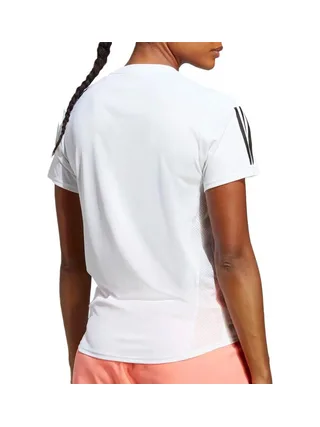 T-Shirt Blanc/Noir Femme Adidas Own 2