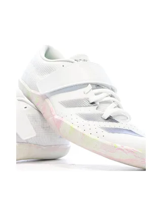 Chaussures d'athlétisme Blanches Mixte Adidas Adizero Throws 7
