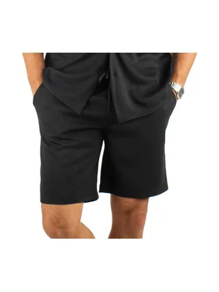 Short Noir Homme Paname Brothers Poly 1