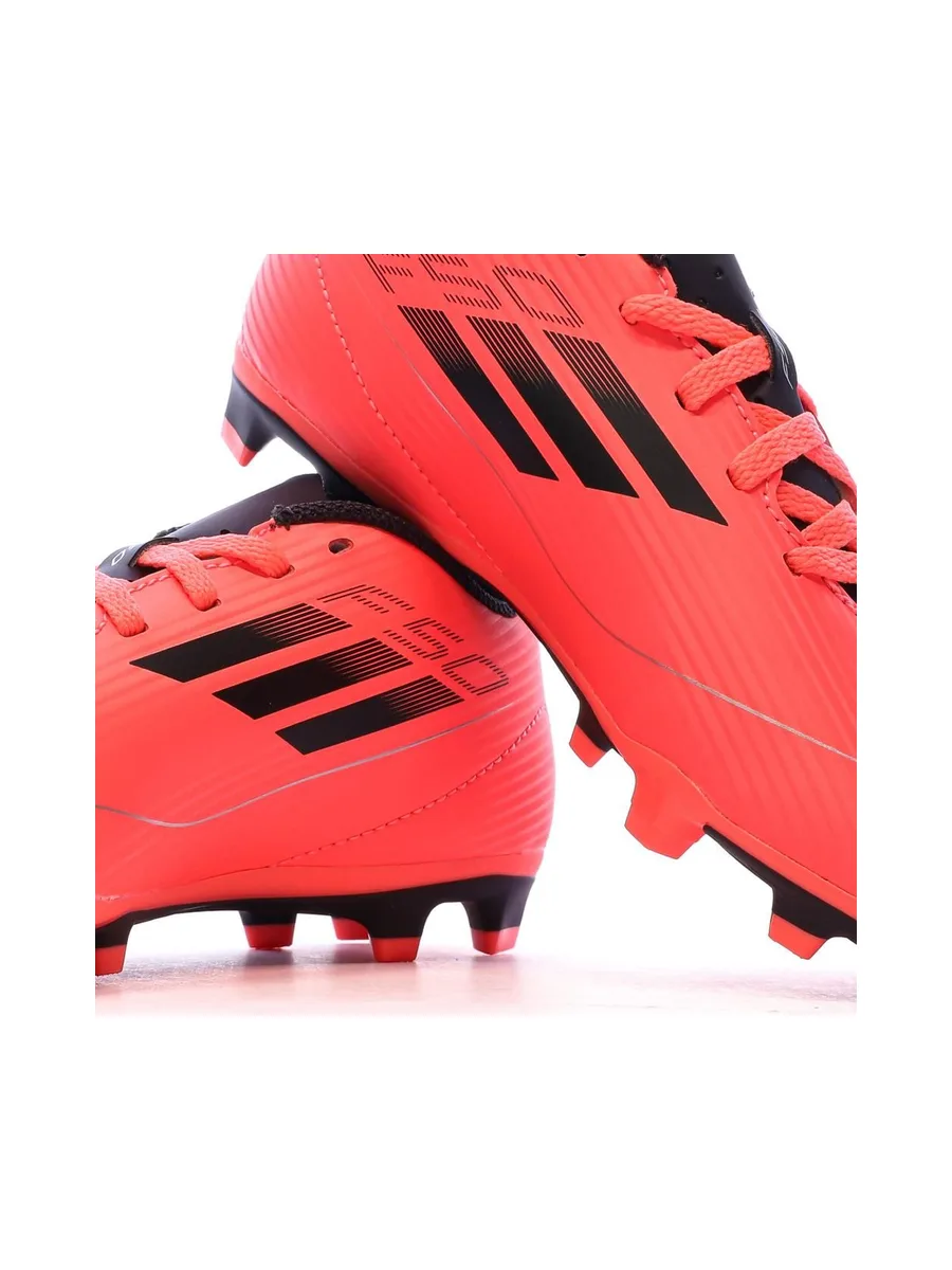 Chaussures de football Rouges/Noires Garçon Adidas Messi 7