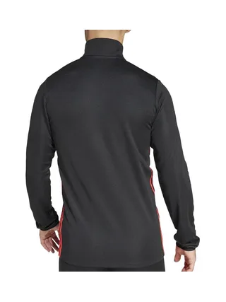 Pull Noir/Rouge Homme Adidas Tiro Es 2